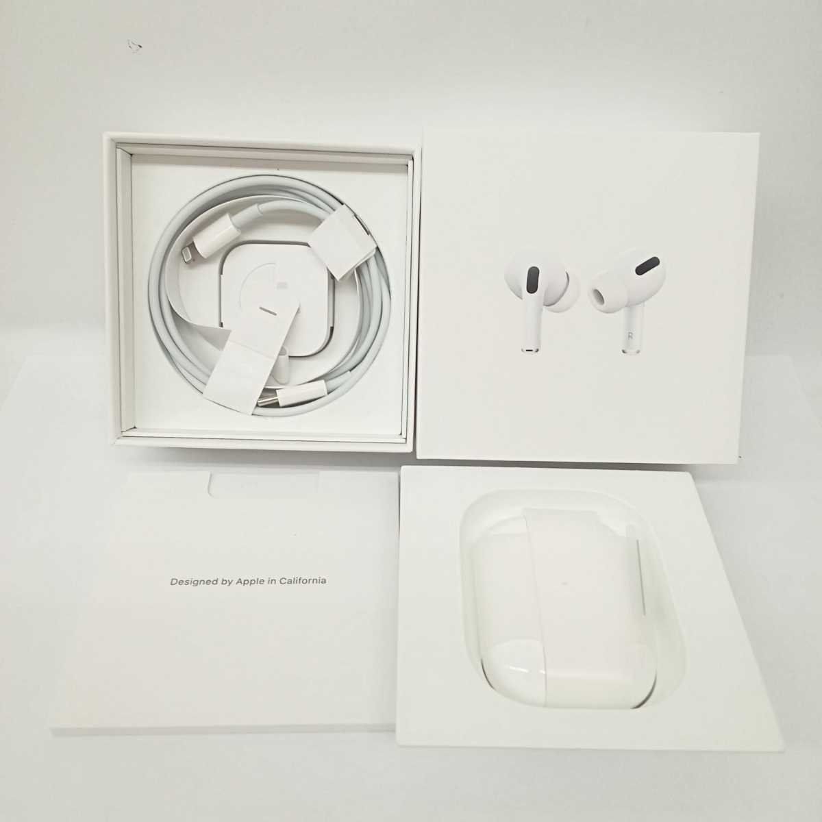 □エアーポッズプロ□ ほぼ未使用品 稼動品 箱・付属品全てあり