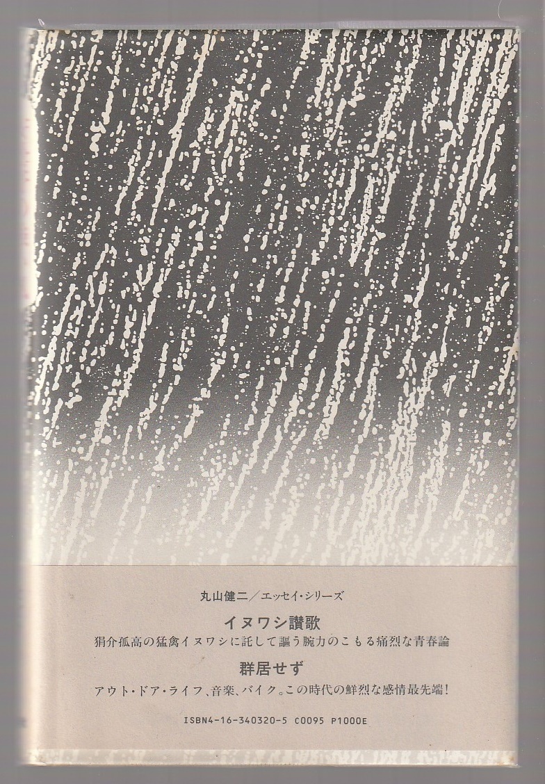 エッセイ・安曇野の強い風　丸山健二　文藝春秋　1989年_画像3