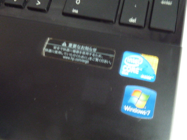 良品■hp ProBook 4510s Core2 Duo 2GB 160GB Win7 (e)_画像4