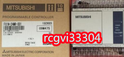 新品 MITSUBISHI 三菱 シーケンサー FX1N-24MR-001 保証6ヶ月-