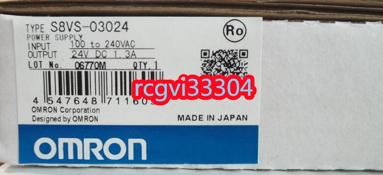 新品　OMRON　S8VS-03024 スイッチング・パワーサプライ 　6ヶ月保証_画像1