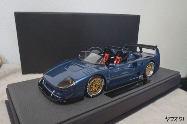 TOP MARQUES F40 LM Beurlys Barchetta 1/18 ミニカー_画像1