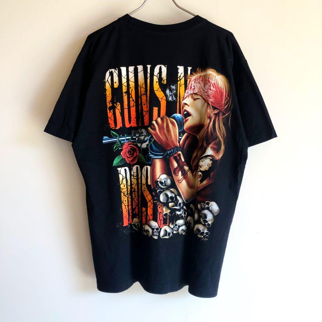 詰替え Guns N Roses ガンズアンドローゼズ Tシャツ アクセル