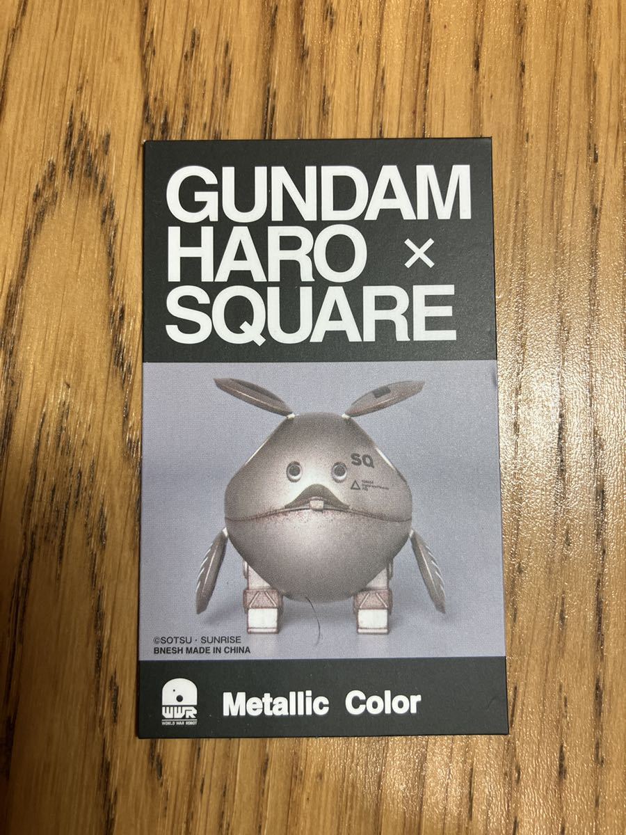 レア 新品 UNDERVERSE GUNDAM HARO x WORLD WAR ROBOT SQUARE レア 新品 UNDERVERSE GUNDAM HARO x WORLD WAR ROBOT SQUARE