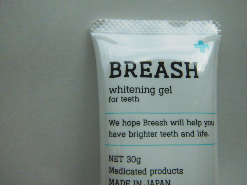 BREASH Whitening gel　ブレッシュ ホワイトニング ジェル 未使用・未開封　送料込_画像3