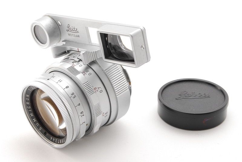  Leica LEICA SUMMICRON 50mm F2 glasses attaching z micro nM mount range finder camera for lens (oku862)