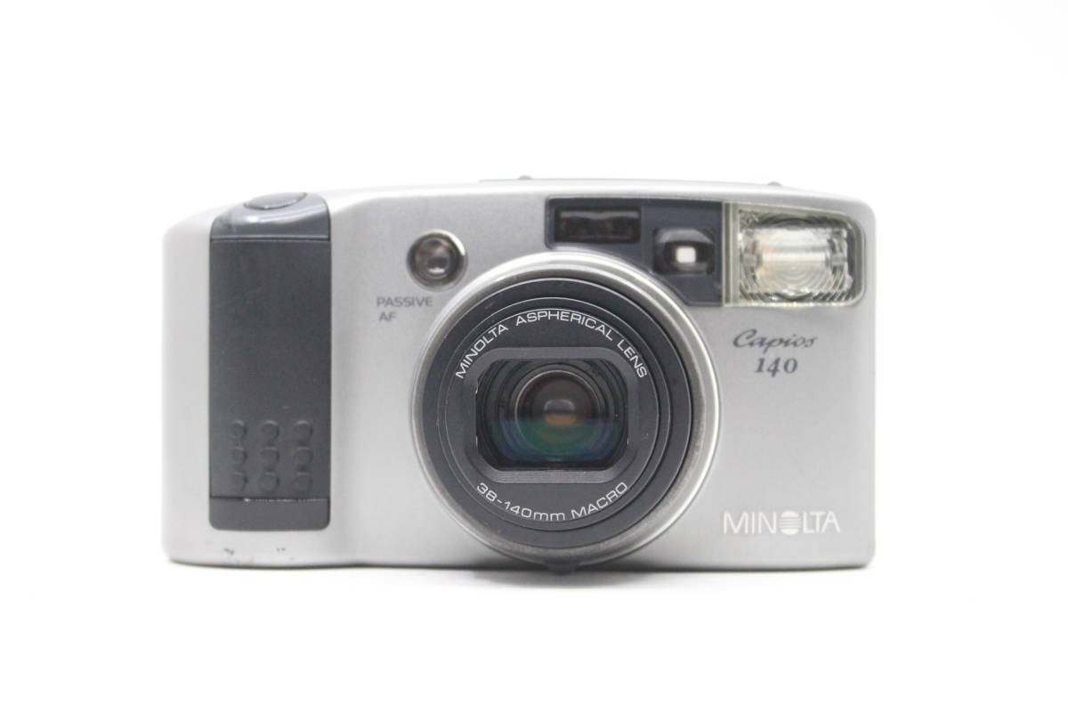 ★良品★MINOLTA ミノルタ Capios 140 38-140mm Macro 人気のコンパクトフィルムカメラ！ 完動品！ OK5131_画像1