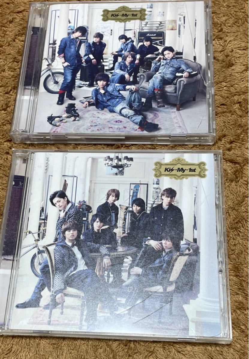 Kis-My-Ft2  Kis-My-1st  CD＋DVD/CD    2枚セット　訳あり