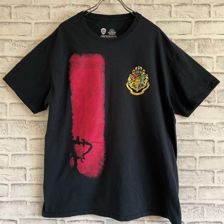 Harry Potter ハリーポッター 洋画Tシャツ 半袖 輸入品 校章 希少
