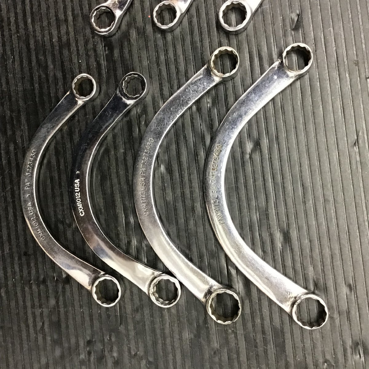 全て旧ロゴ!】スナップオン(Snap-on) S字メガネレンチ ハーフムーン