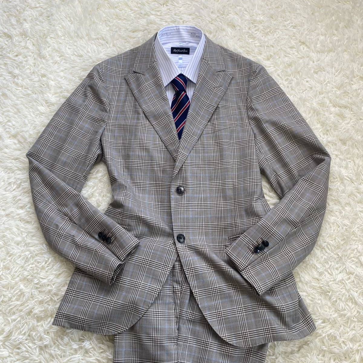 極美品 ボリオリ 【最高の清涼感】BOGLIOLI K.JACKET スーツ