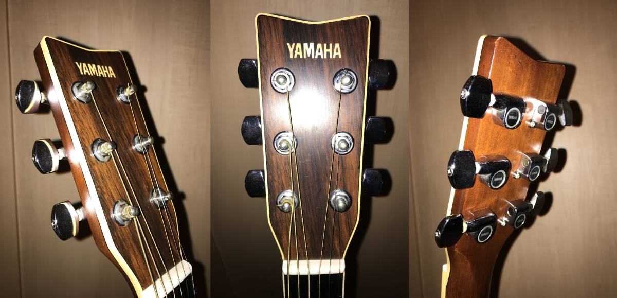 極美品・縮杢】 YAMAHA FG-350D エゾ松単板／高級ローズウッド杢目 良