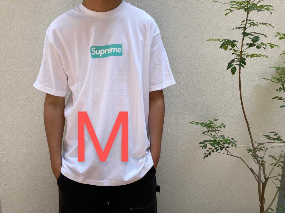 Supreme / Tiffany & Co Box Logo Tee Whiteシュプリーム