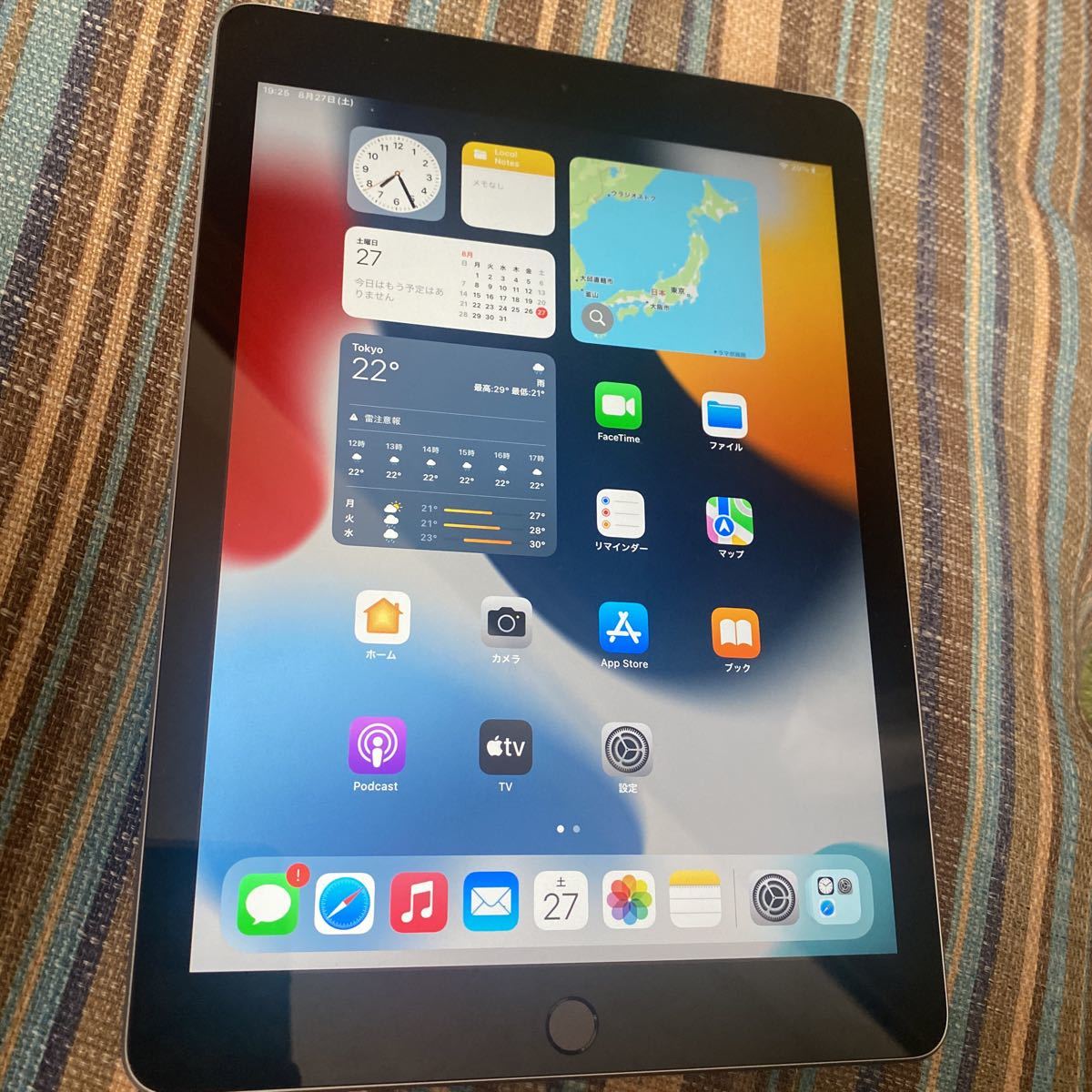 Apple iPad Wi-Fi Cellular スペースグレイ 第6世代 32GB MR6N2Ｊ／Ａ