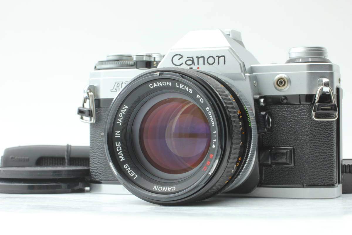 動作確認済み！Canon AE-1 SLR Silver FD 50mm F1.4 SSC Film Camera キヤノン 85@sq -  pidoweb.com