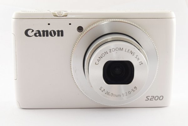 8845円 アウトレットセール 特集 Canon キャノン デジタルカメラ PowerShot S200 ホワイト