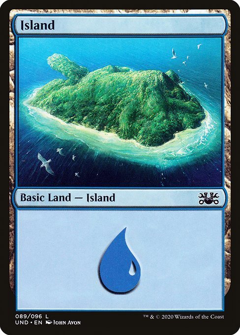 MTG ■土地/英語版■ 《島/Island》Unsanctioned UND_画像1