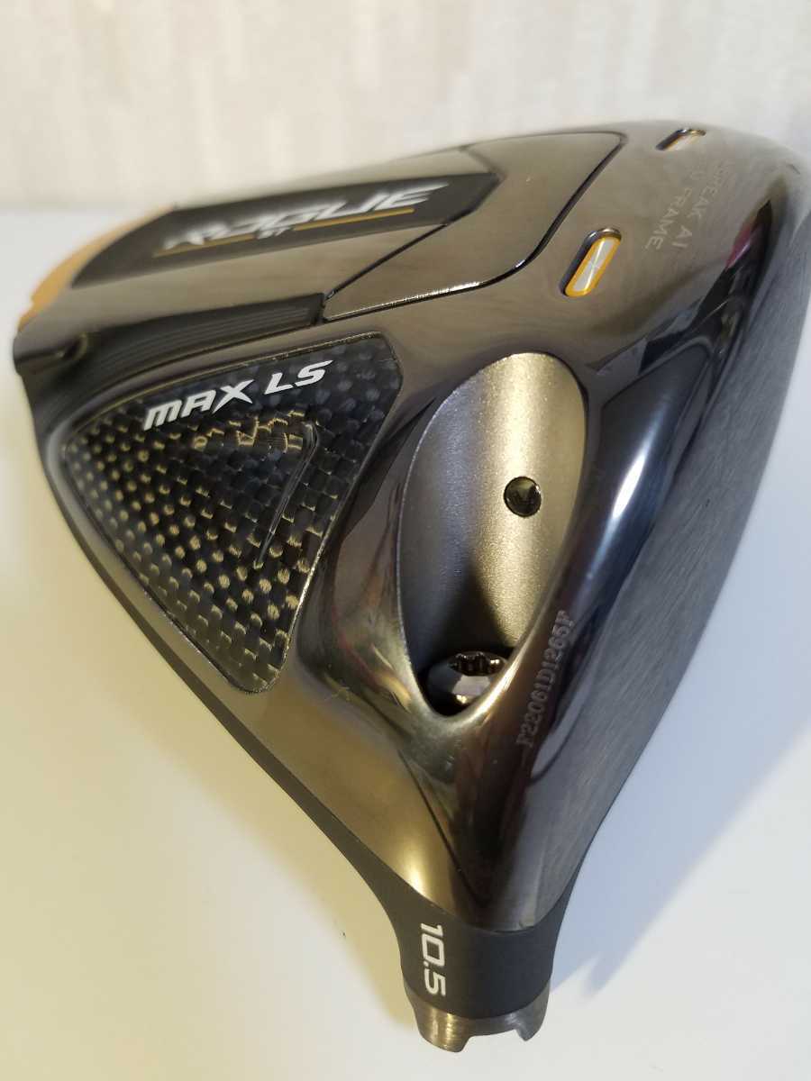 超美品 Callaway キャロウェイ ローグ ROGUE ST MAX LS ドライバー10.5 ヘッドのみ 5