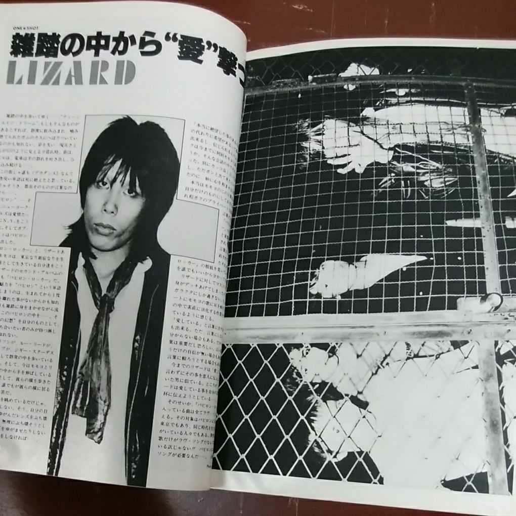 ロッキンF`80・11高中正義プラスチックス佐藤チカ矢野顕子大貫 ロッキンF`80・11高中正義プラスチックス佐藤チカ矢野顕子大貫