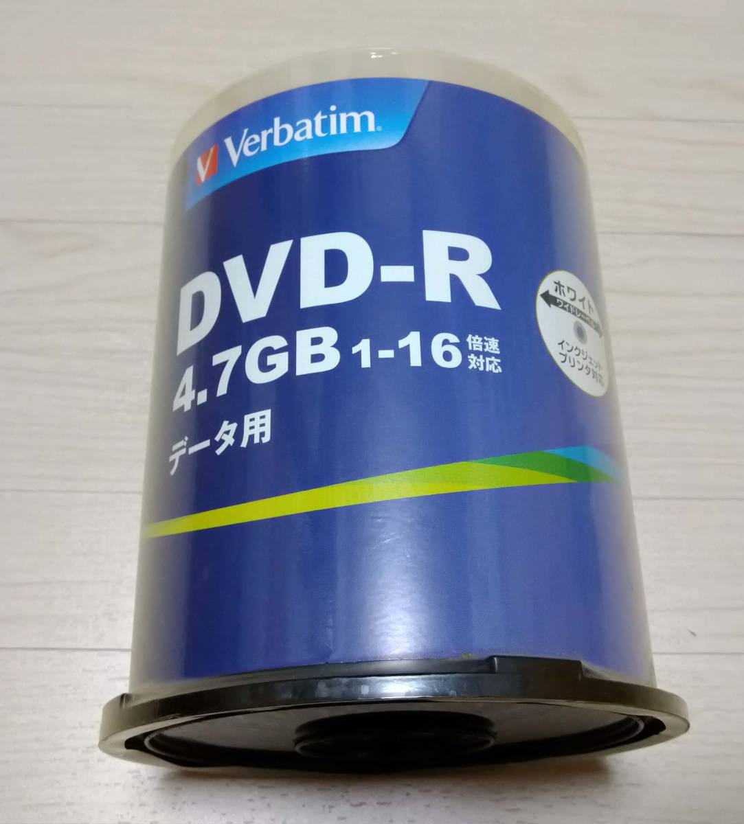 Verbatim バーベイタム DVD-R 100枚 スピンドル/1回記録用/4.7GB/ホワイトプリンタブル/1-16倍速/片面1層/ DHR47JP100V4/(DVD-R)｜売買されたオークション情報、yahooの商品情報をアーカイブ公開 - オークファン（aucfan.com）