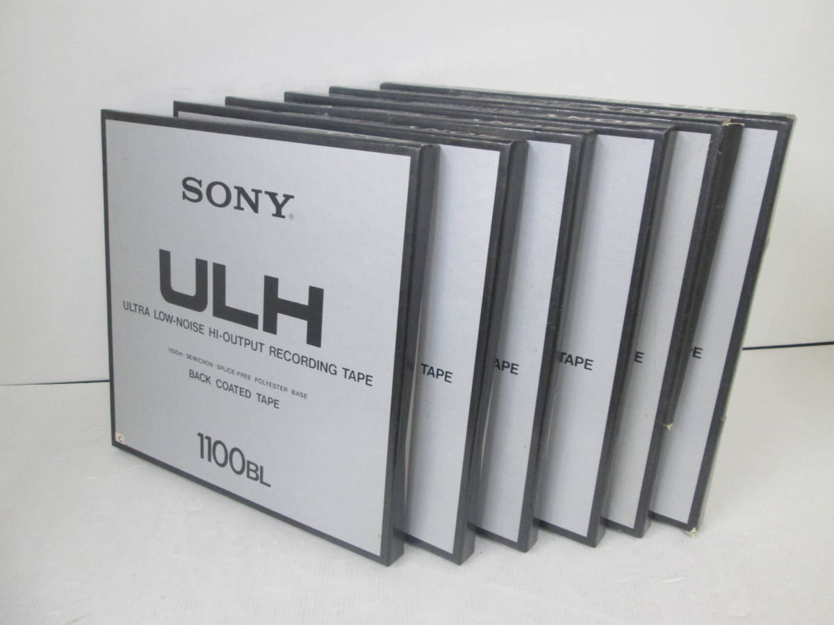 ジャンク SONY ULH 1100BL メタルリール まとめ6本セット 46082806