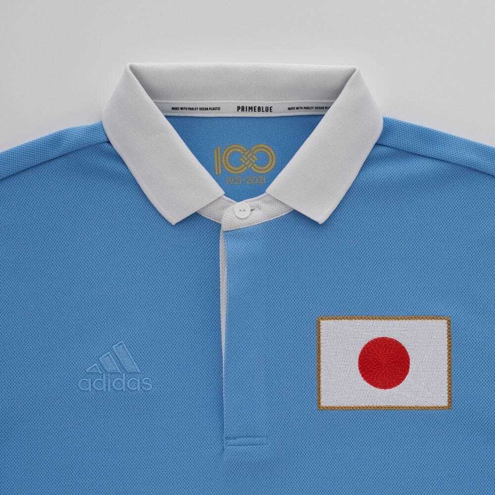 【送料無料】サッカー日本代表 100周年 アニバーサリーユニフォーム アディダス GU1929 adidas Ｌサイズ 国内正規品_画像4