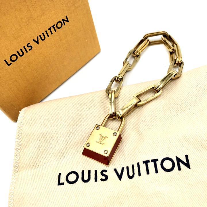 『LOUIS VUITTON』ルイヴィトン チェーンブレスレット ブークルドレイユ_画像1