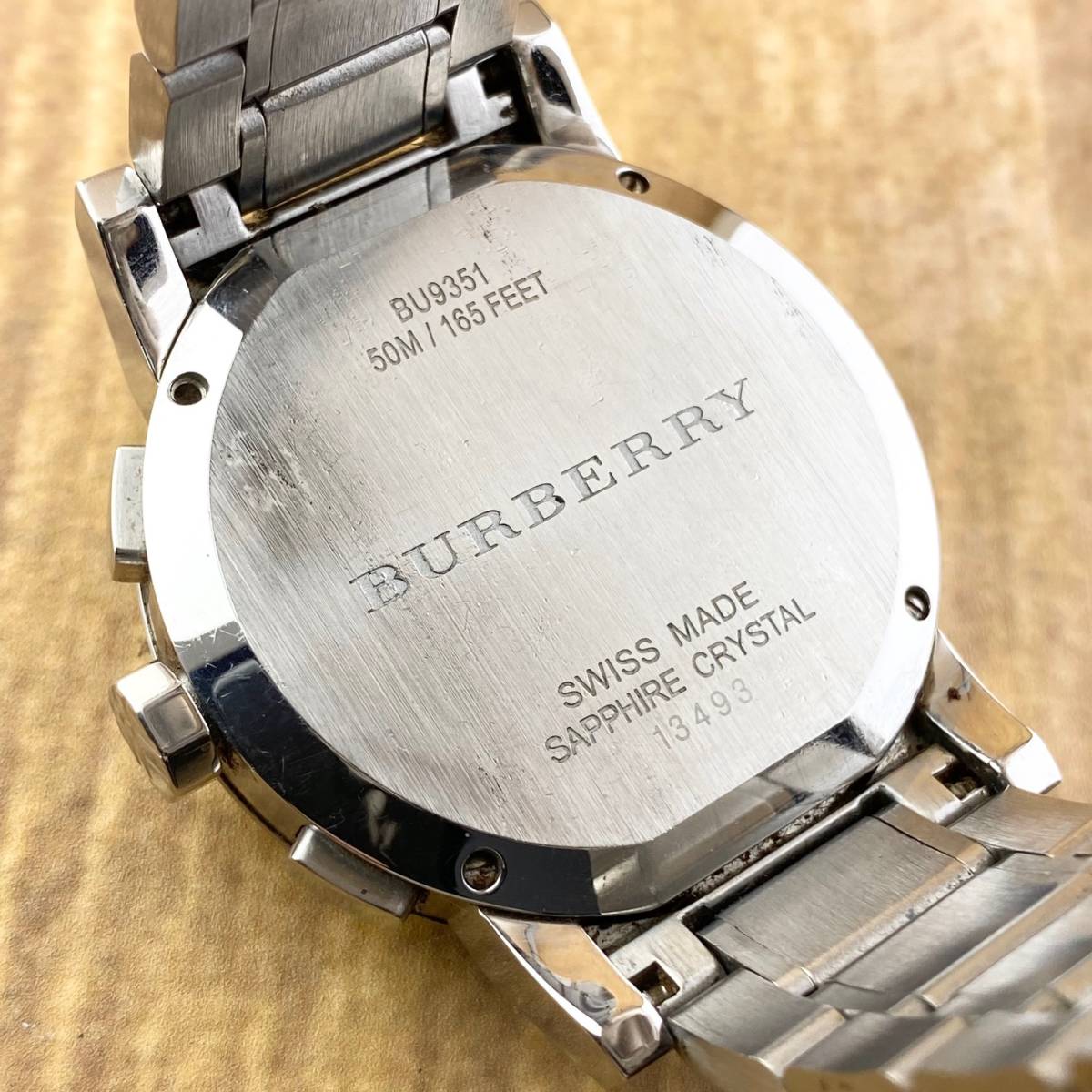 86％以上節約 BURBERRY 腕時計 クロノグラフ バーバリー BU9361 腕時計