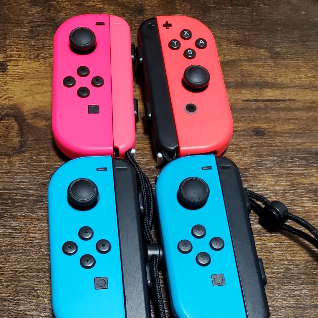 Nintendo Switch ジョイコン ジャンク品 4つセット Joy-Con