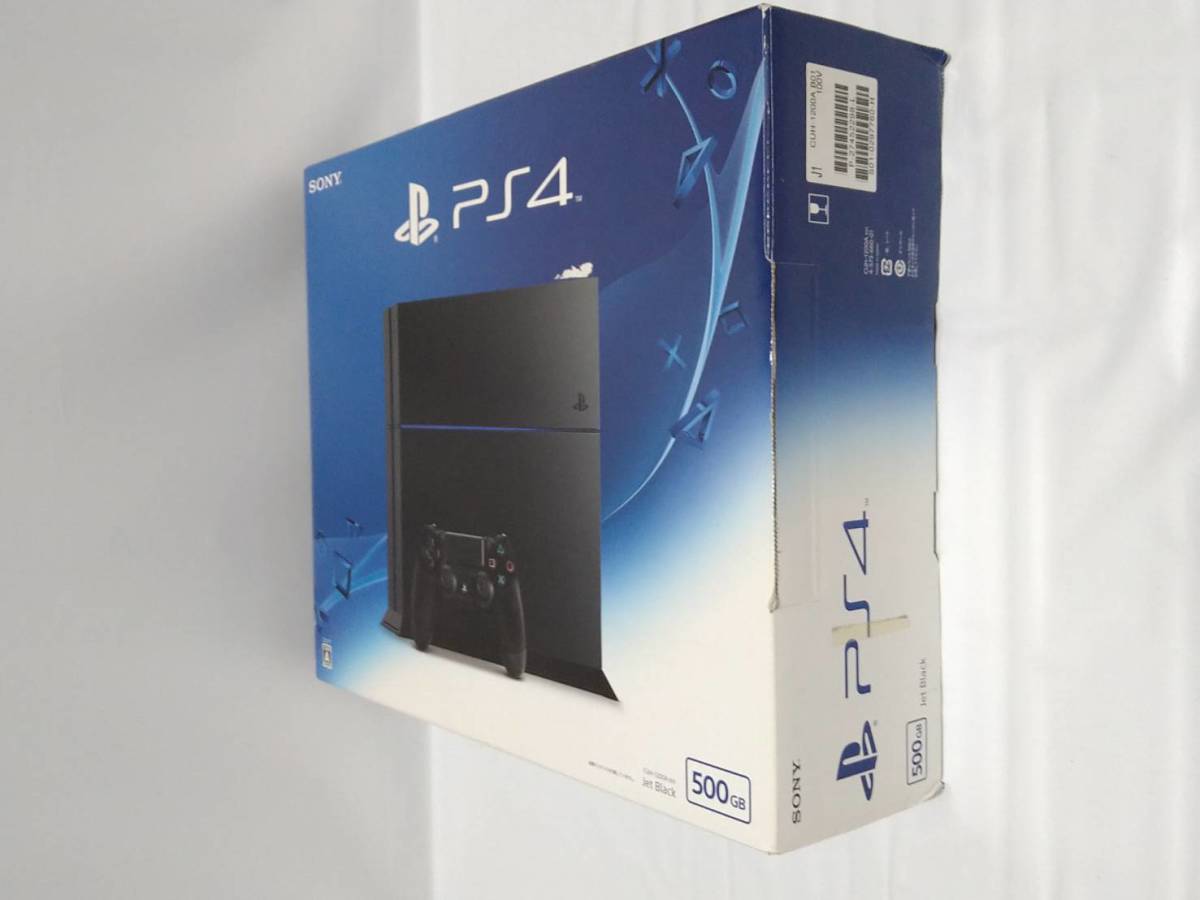 動作確認済 SONY PlayStation 4 CUH-1200 AB01 本体 ジェット・ブラック 500GB FW 9.60 PS 4 プレステ 4 プレイステーション １円～_画像9