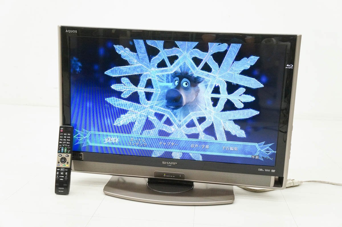 【動作保証付き】SHARP シャープ 32V型 液晶テレビ AQUOS LC-32DX3_画像1