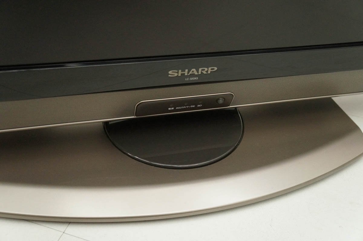 【動作保証付き】SHARP シャープ 32V型 液晶テレビ AQUOS LC-32DX3_画像7