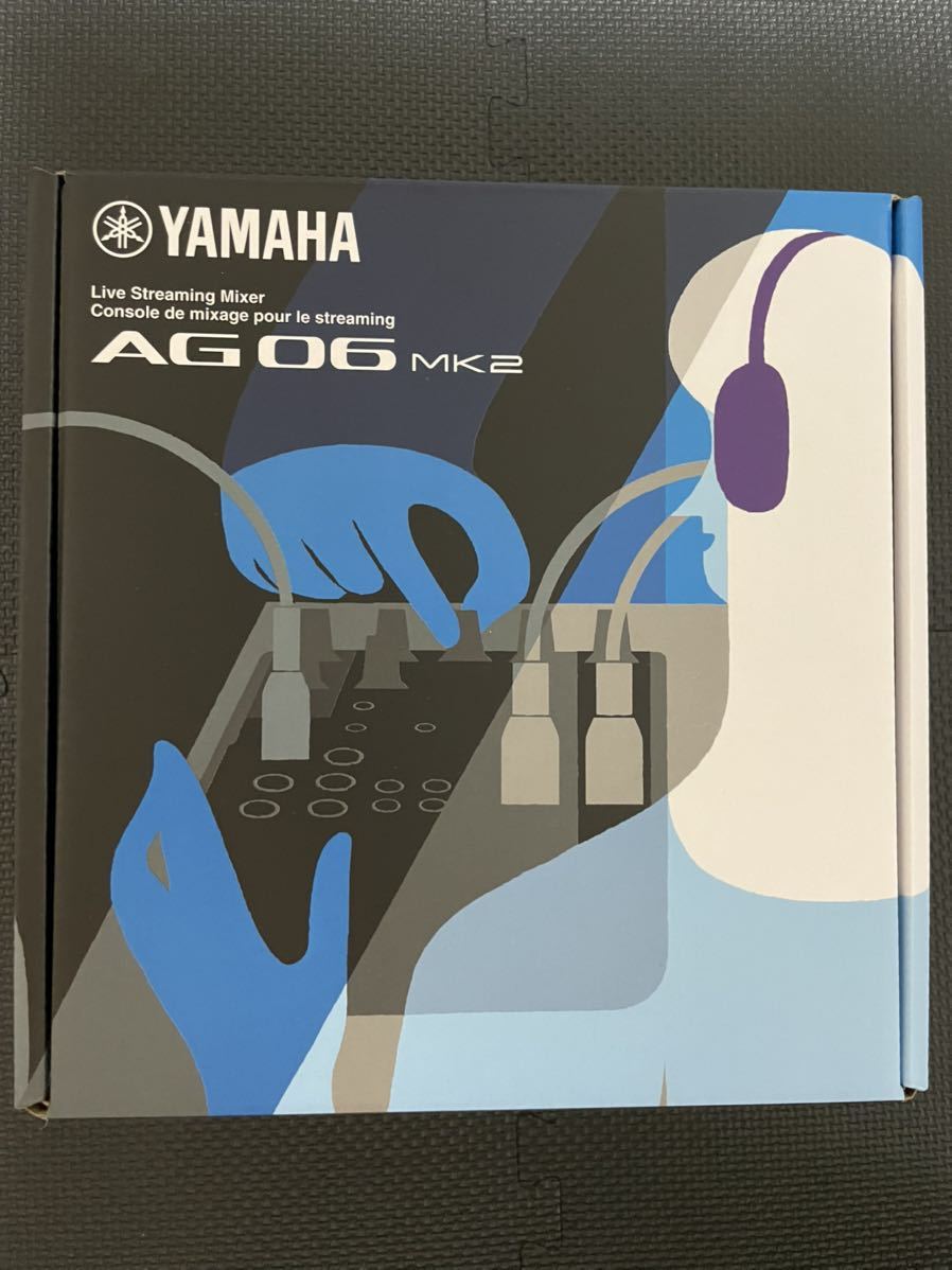 YAMAHA AG06MK2 B ヤマハ ブラック ライブストリーミングミキサー 新品
