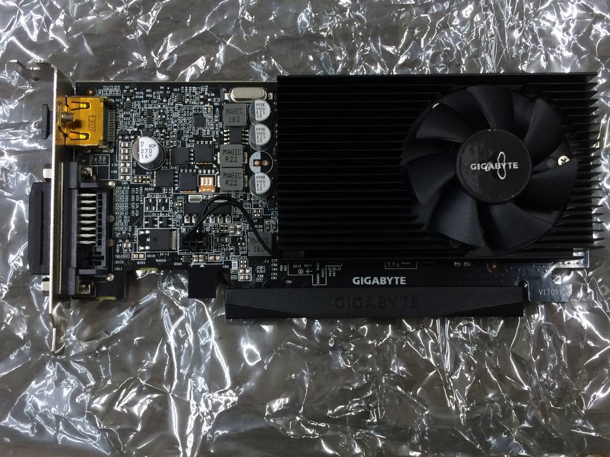 2475円 【93%OFF!】 GIGABYTE GeForce GT1030 2GB 静音 ロープロ対応