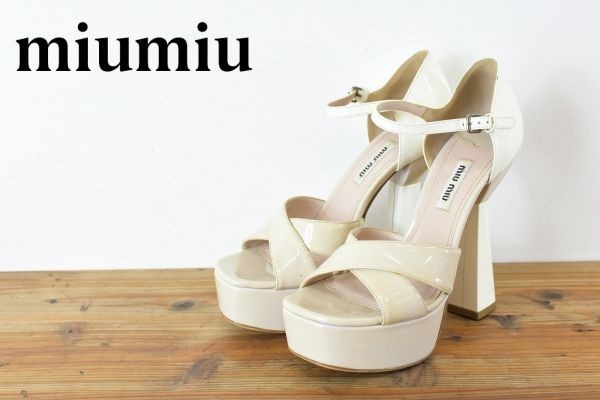 AW A2942 近年モデル miumiu ミュウミュウ PRADA姉妹ブランド