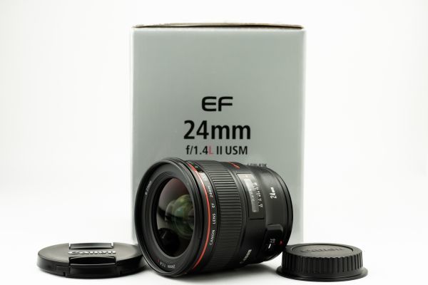 2021A/W新作☆送料無料】 Canon 単焦点広角レンズ EF24mm F1.4L II USM