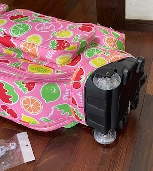 ☆未使用☆ウィンウィン FRUITS PARADISE TROLLY キャスター付 ☆未使用☆ウィンウィン FRUITS PARADISE TROLLY キャスター付