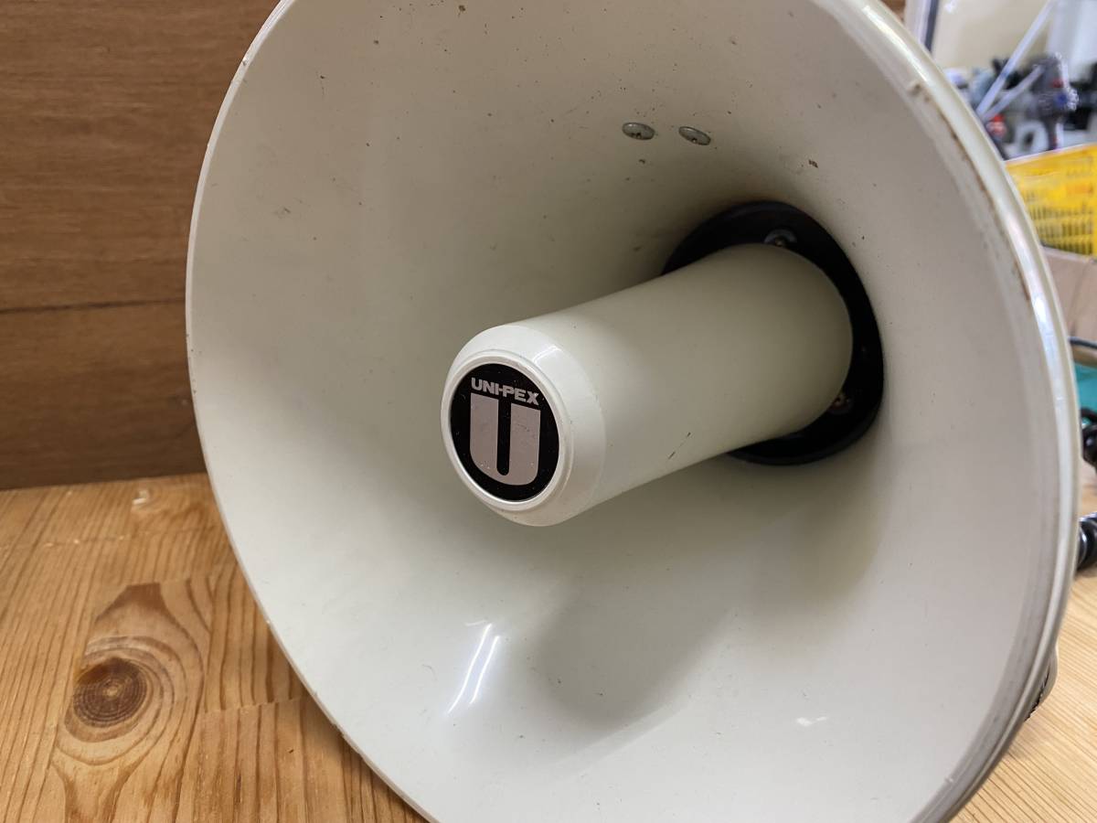 TJ1097 UNI-PEX 拡声器メガホン TR-320 最大出力20W み(その他)|売買