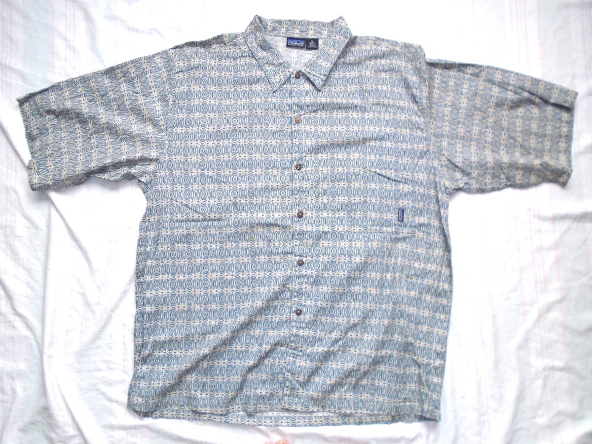 NEW限定品】 2000年 希少 パタゴニア (XL) アロハシャツ オーガニック
