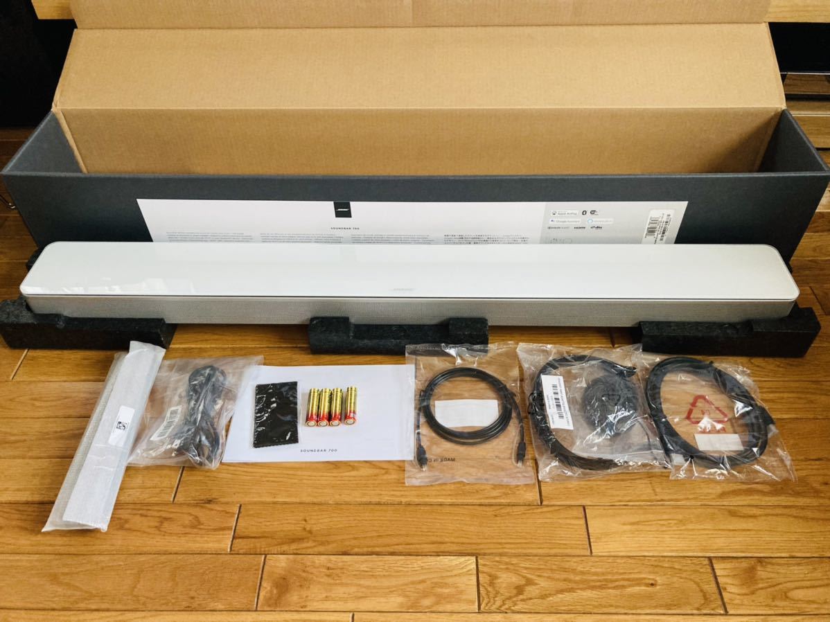 Bose Smart Soundbar 700 スマートサウンドバー Bluetooth, Wi-Fi接続