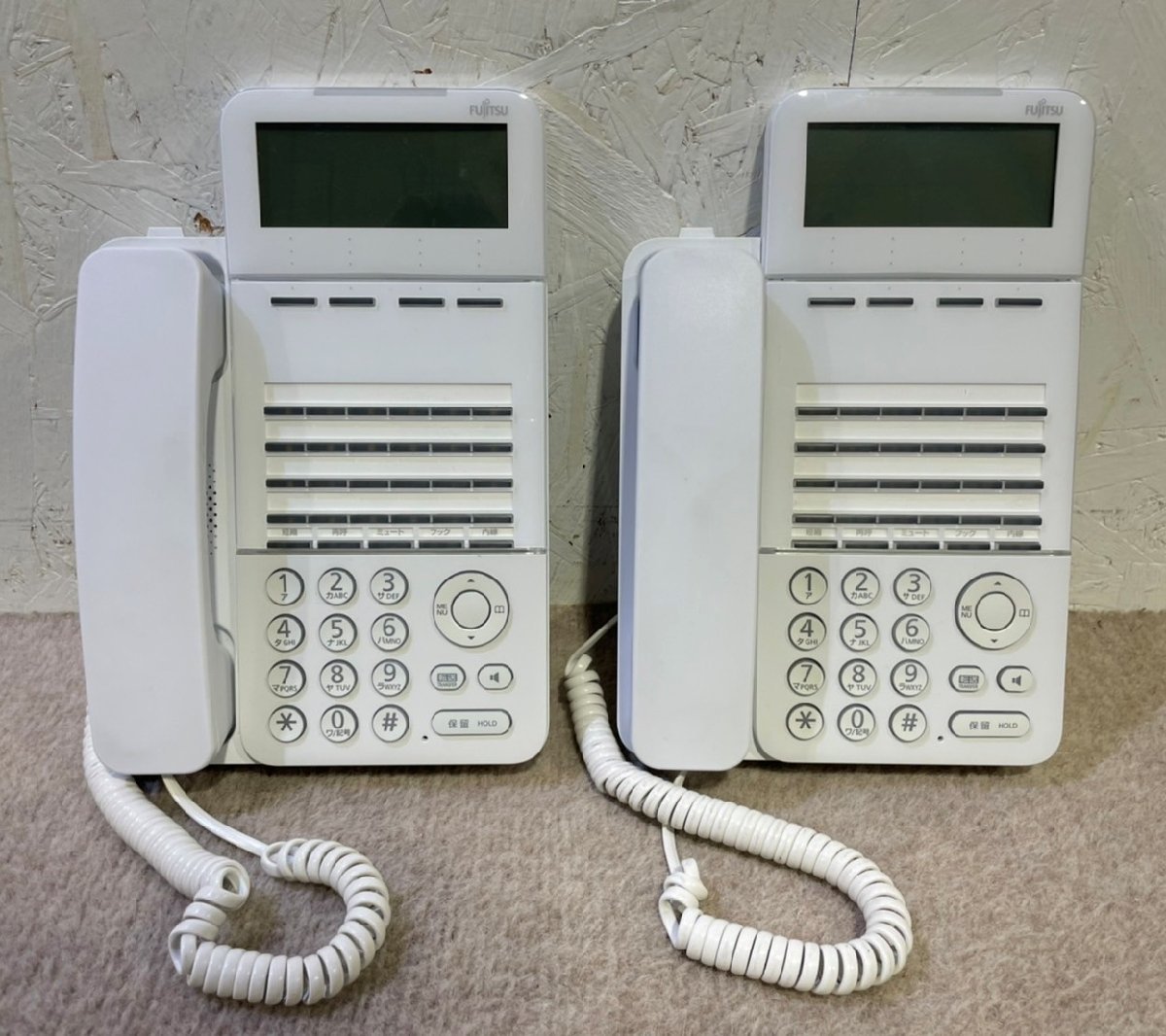 2台セット】Fujitsu/富士通 ビジネスフォン DG-station 100C 2台セット】Fujitsu/富士通 ビジネスフォン DG-station 100C