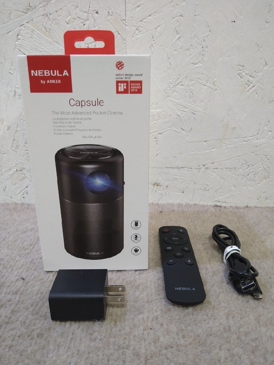 Anker/アンカー Nebula Capsule /ネビュラカプセル D411511 Android7.1