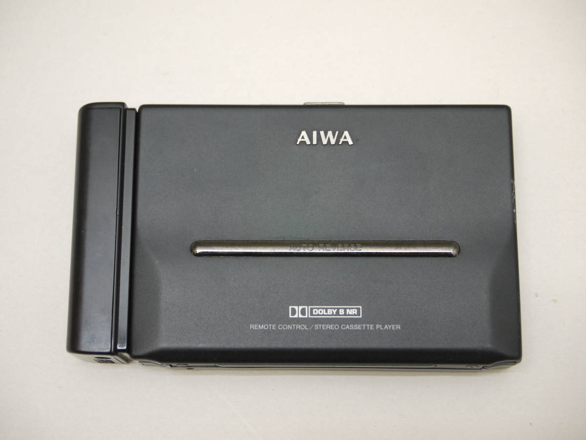 AIWA カセットプレーヤー アイワ HS-PL55 通電 ジャンク