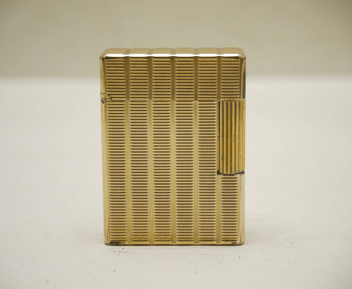 【再入荷!】 着火OK S.T.Dupont デュポン 金・ゴールド色) (都彭 ショート 小型 ライン1 20μ ライター デュポン