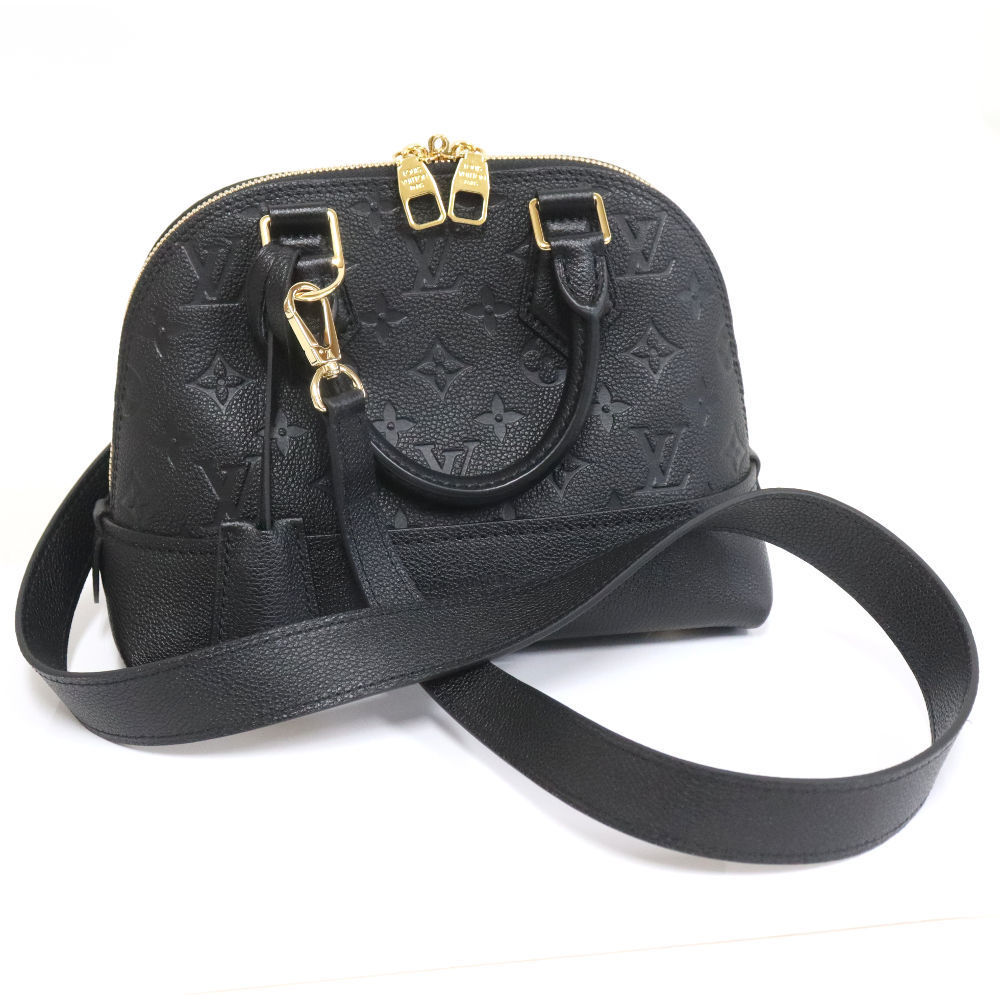 Louis Vuitton Neo Alma BB Noir 2WAY Shoulder Monogram Empreinte Handbag  M44829