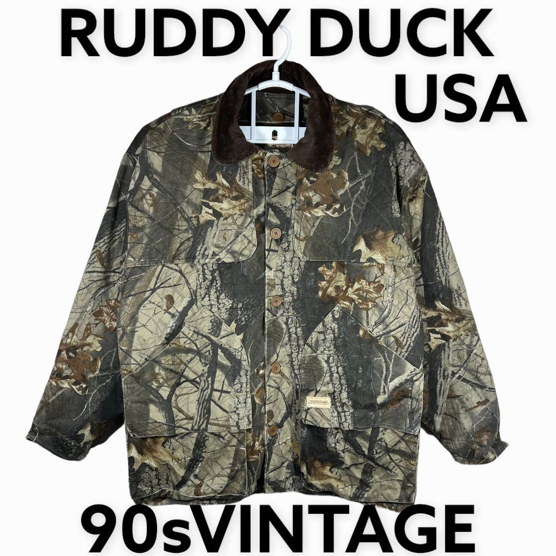 RuddyDuck USA 2XL リアルツリーカモ ハンティングジャケット
