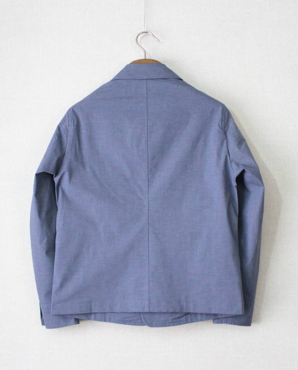  unused [ SHIPS Ships ]SC weather Cross stretch light blouson S size regular price \\19,000 thin blue group casual coverall 