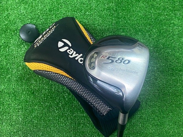 1●294　TaylorMade(テーラーメイド) 3W FW R580 中古 TM-500 PLUS [Ｓフレックス] 42.75インチ【札幌/店頭引取OK!】_画像1