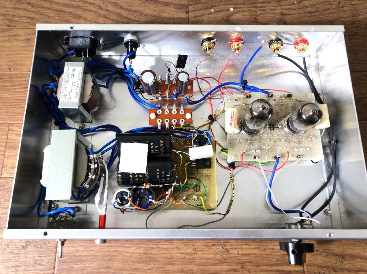 自作 真空管ラインアンプ 6DJ8 使用 オーディオ機器○D082C323 | fwa