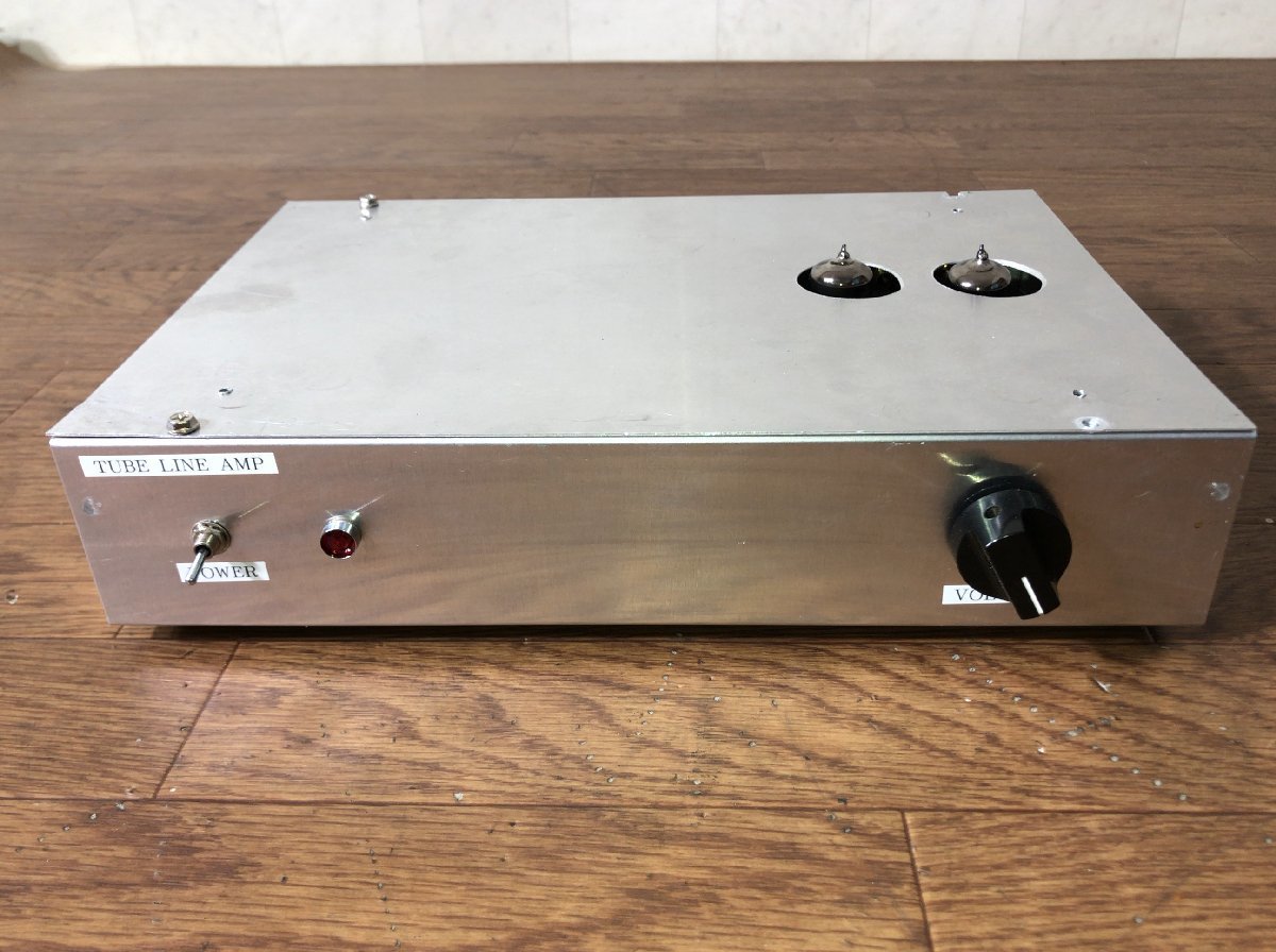 自作 真空管ラインアンプ 6DJ8 使用 オーディオ機器○D082C323